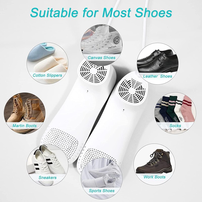 Home Care Wholesale Shoe Dryer and Deodorizer with Timer -