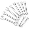 Bestgle Mini Combination Wrench Set, 10Pcs Metric 4-11mm Small Wrench