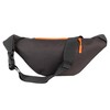 Lakeland Active Mossband Lightweight Bum Bag - Green/Grey/Orange