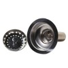 4-1/2'' Kitchen Sink Basket Strainer Waste Kit with Stainless Steel