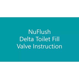 NUFLUSH Delta Toilet RP71168 Side Mount Fill Valve by NuFlush