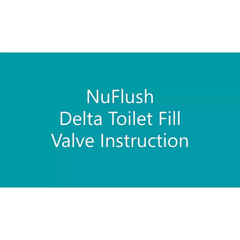 NUFLUSH Delta Toilet RP71168 Side Mount Fill Valve by NuFlush