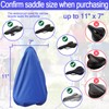 JIAJUNFS Waterproof Bicycle Seat Covers Rainproof, UV-Resistant dustproof and Windproof