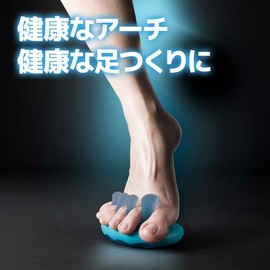 Akaishi Maker 5 Toes For Beautiful Feet (Sky Blue, One Size Fits Most, 8.7 - 9.6 inches (22.0 - 24.5 cm))