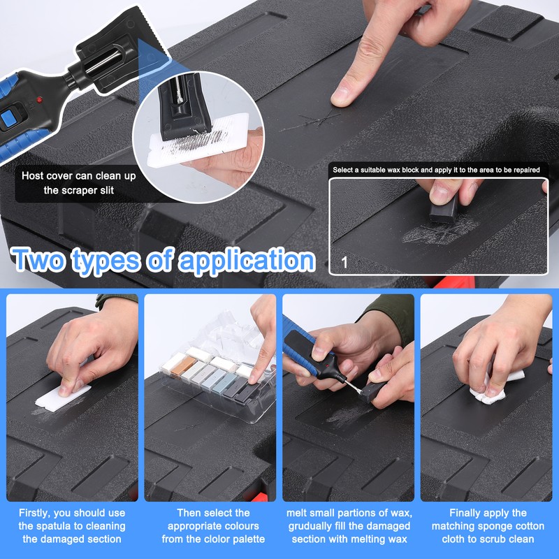 Multifunction Repairing Tool Set DIY Repairing Tool Set Vinyl PVC