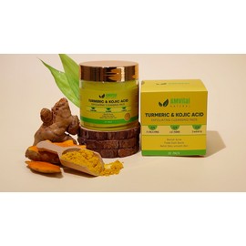 AMVital Kojic Acid and Turmeric Cleansing Pads, Turmeric Cleansing Pads