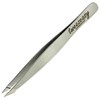 Professional Dual Use Hair Removal Tweezers with PVC Case –