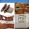 Cabinet Door Hinges Oil Rubbed Bronze for Kitchen Cabinets (25