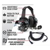 Aviation Headset Professional 5 Pin Connector K Head Noise Reduction