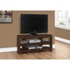 Monarch Specialties STAND-42 L/CHERRY CORNER Tv Stand