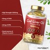 Cod Liver Oil Supplement 1000mg | 360 Softgels | with