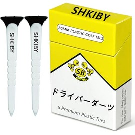 SHKIBY Golf Tees 6 Pack Mixed