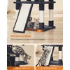 Feandrea 67 Inches Multi-Level Cat Tree for Large Cats, with