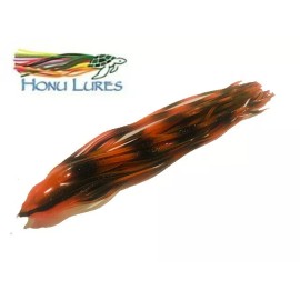 Honu Lures Wahoo Lure Skirts Terminator Replacement Skirts - Orange/Black
