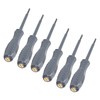 6pcs B05 Voltage Tester Non-Contact Electrical Test Pen with LED