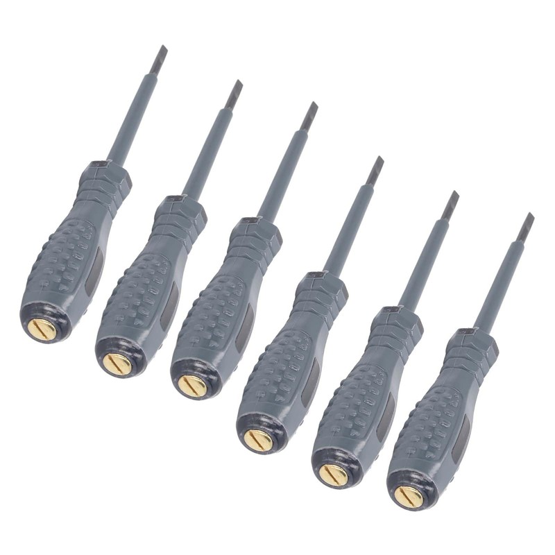 6pcs B05 Voltage Tester Non-Contact Electrical Test Pen with LED