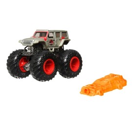 Hot Wheels Monster Trucks Jurassic Park Jeep - Mattel