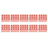 10Pcs Heat Sink Brass Mini Radiators Attach Thermal Conductive Adhesive
