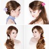RC ROCHE Pack of 6 Plastic Bow Hair Clips Hair