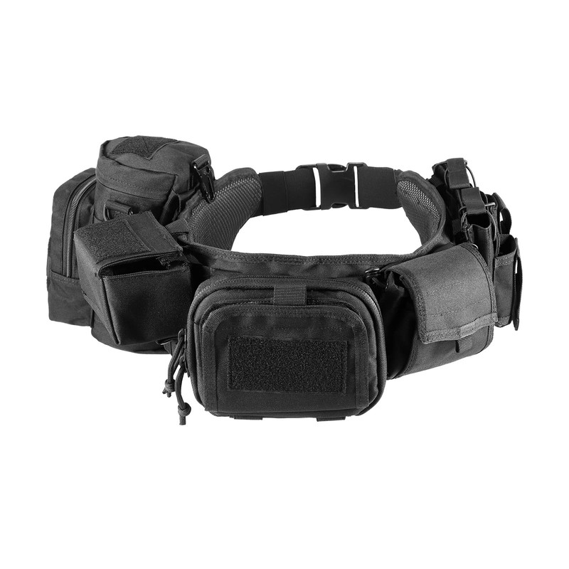 CrogaGear Tactical Belt Quick Release Adjustable Molle for Law Enforcement