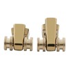 OVSAL Pack of 2 Brass Roller String Retainer for Electric