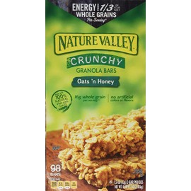 Nature's Valley Oats N' Huney Crunchy Granola Bars, 73.01 Ounce