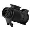 Ludom Trailer Double Socket,13-pin To 7-pin Trailer Socket Conversion Adapter,