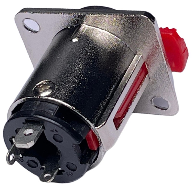 CESS 6.35mm 1/4 Inch Female Stereo TRS Audio Socket Jack