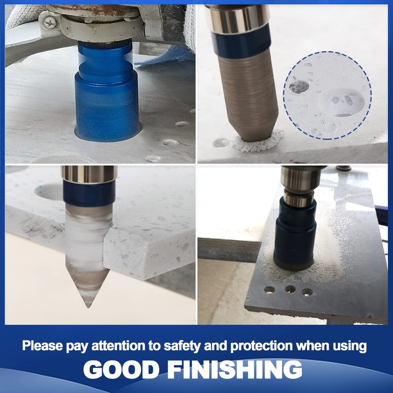 Diamond Core Drill Bit Set for Porcelain Tile Ceramic Marble