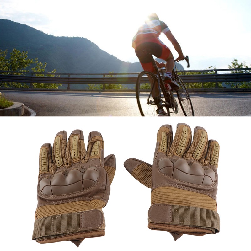 Motorcycle Gloves Hard Knuckle Breathable Good Grip Anti Slip Full