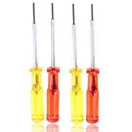 4 Piece Serger Screwdriver Set, Hex Head Screwdriver for Singer, Brother and More Overlock Sewing Machines Needle, 1.5mm and 1.6mm