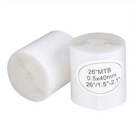 Bike Tire Liners, Inner Tube Flat Protectors Bike Tube Protector Liner High Pressure Rim Tape Bicycle Tire Insert Polyurethane Polymer Puncture Proof Bike Tube Protector for 700C 26" 27.5" 29" (26")