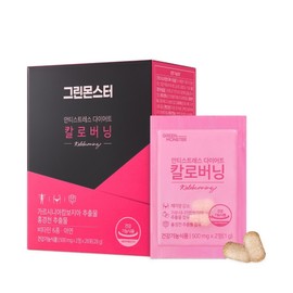 Green Monster Anti-Stress Diet Calorie Burning, 28 Servings, 1 Piece / 그린몬스터 안티스트레스 다이어트 칼로버닝, 28회분, 1개