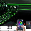 TABEN Car Ambient Light Kit Fibre Optic 64 Colours RF
