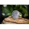 Windalf Rune Vikings Ring VEGVISIR 18 mm Viking Compass Signet