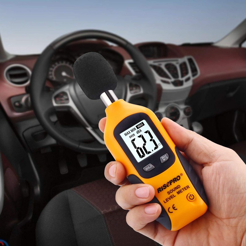 Decibel Meter, RISEPRO® Digital Sound Level Meter 30 – 130
