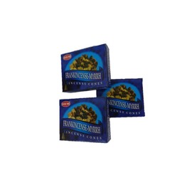 HEM Incense Cones Frankincense Myrrh Cones Set of 3