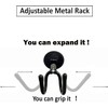 AUXPhome 2Pack Suction Cup Hooks, Hat Storage Organizer Stand Holder
