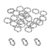 PATIKIL Round Split Ring, 20 Pcs 4mm Small Split Rings