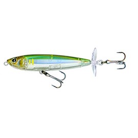 Yo-Zuri 3DB Prop Topwater Lure, Prism Ayu, 3-1/2-Inch
