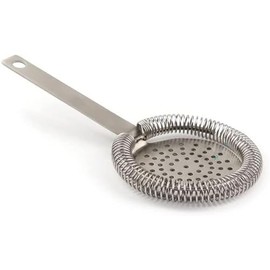 Beaumont CZ410 Cocktai Strainer, Stainless Steel, Silver