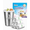 Teivio Small Trash Bags 3 Gallon 150 Counts 3 Gallon