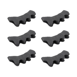 Cnrose Zehenspreizer Silikon für Alle Zehen 6 Stück Valgus Korrektur Toe Separator Gel Hallux Valgus Silikon Zehentrenner Zehenkorrektur Gel Zehenspreizer Behandlung zur Korrektur von Ballenzehen