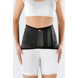 medi Lumbamed Active Stabilising Orthosis I Back Support for Stabilisation and Relief for Women I Black in Size IV