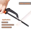 30mm 24 TPI Bi-Metal Hand Hacksaw Blade, Orange, Set of
