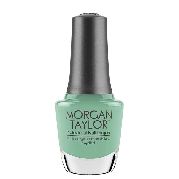 Morgan Taylor Nail Lacquer (A Mint Of Spring) Mint Green Nail Polish, Finger Nail Polish, Long Lasting Nail Polish, Green Nail Lacquer, Finger Nail Polishes, 5 ounce