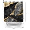 Hotel Style Hookless Shower Curtains 71 x 72 Inch, GRDNON