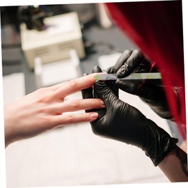 FRCOLOR 5pcs Printing Glass Nail Files Nail File Buffer for Manicure Random Color