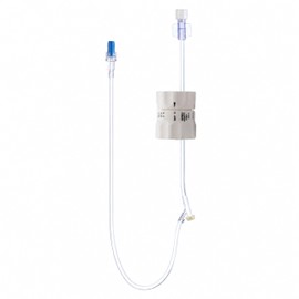 KMINA Regolatore di Flusso (2 Unità) Sterile con Punto a Y, Scala 5 a 250 ml/h, Tubo 40 cm, Connessioni Luer Lock, Senza Lattice e DEHP, Monouso, Uso Professionale