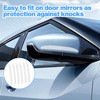 6Psc Car Door Edge Protector Guards Strips, Clear Scratches Dings